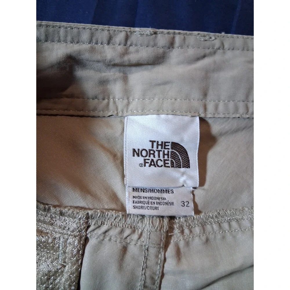 The North Face Mens Tan Hiking Pants Size 32 Short Khaki Outdoor‎ Trekking